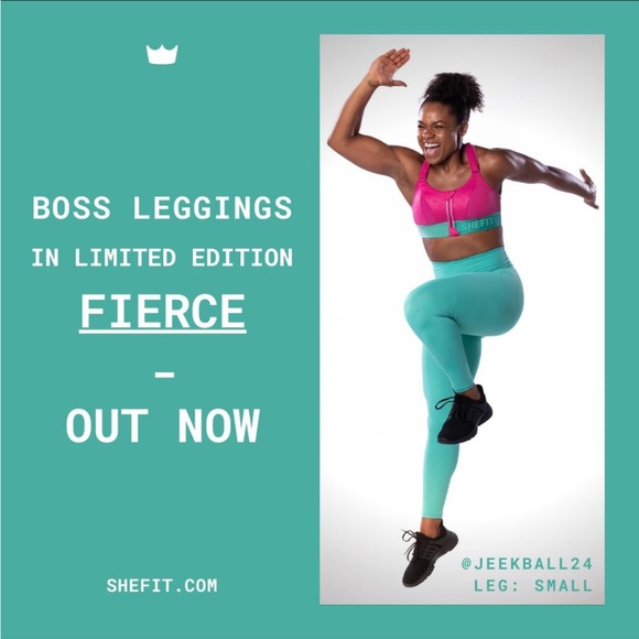SheFit - Boss Legging in Fierce - Limited Edition - Size Small - Picture 4 of 7